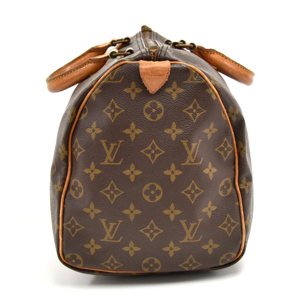 Louis Vuitton, Bags, Auth Vintage Lv Speedy 35 Date Code V873 France