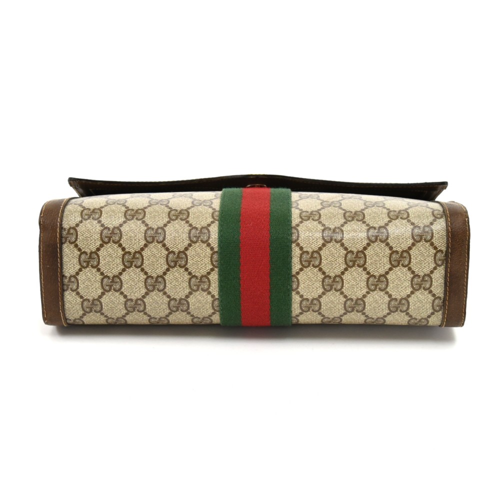 Gucci Pre-Owned 1980-1980s Parfums GG Clutch Bag - Farfetch