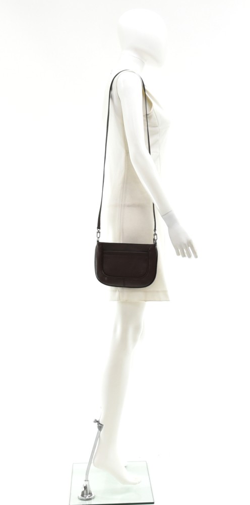 Louis Vuitton Black Epi Leather Sarvanga Crossbody Clutch Bag
