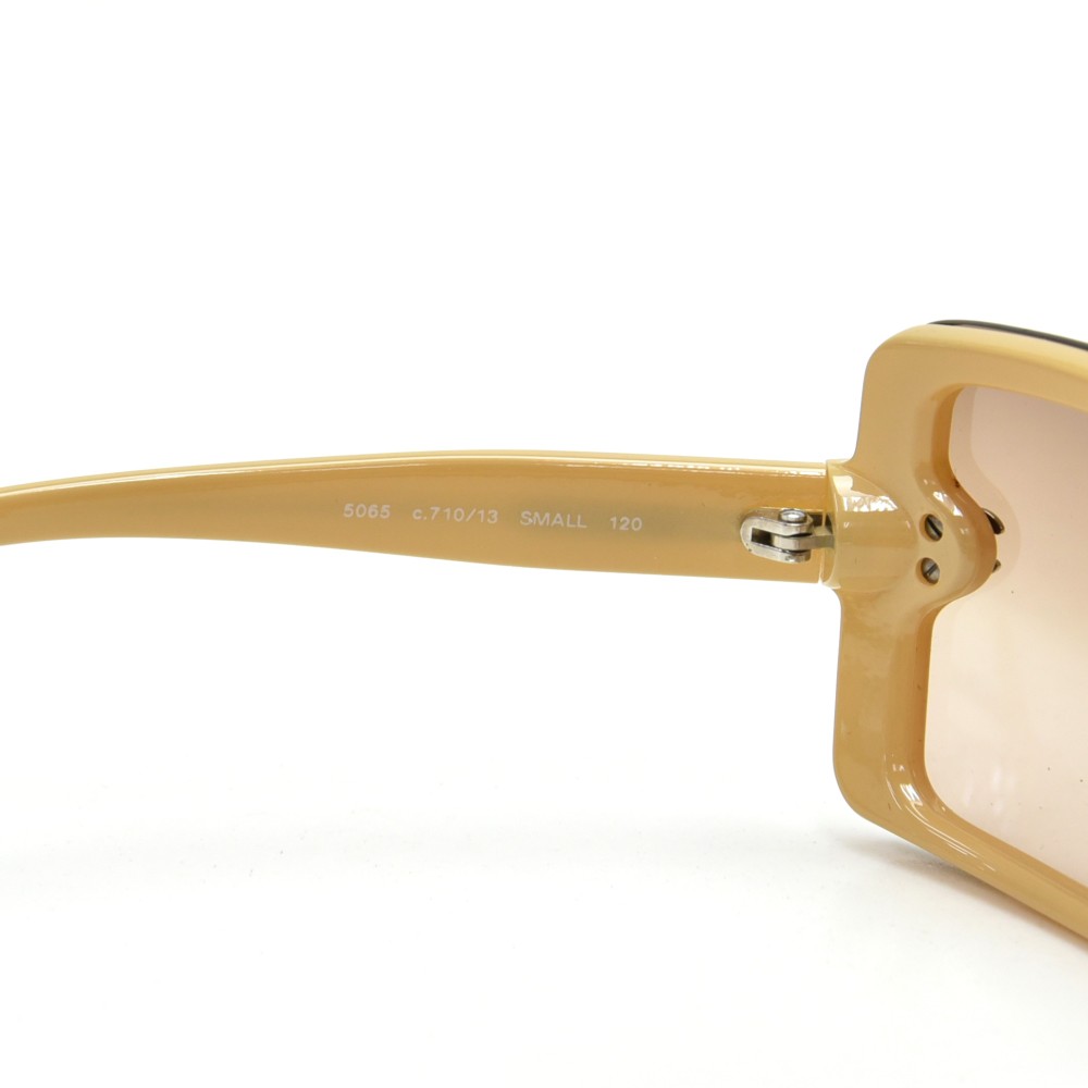 Chanel Chanel Brown Gradient Tint CC Logo Sunglasses-5065