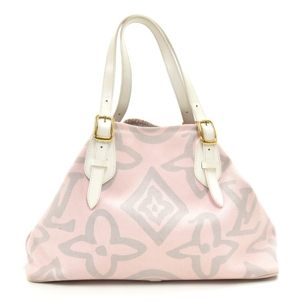 Louis Vuitton Beige Tahitienne Cabas Limited Edition PM Bag – Bag Addictions