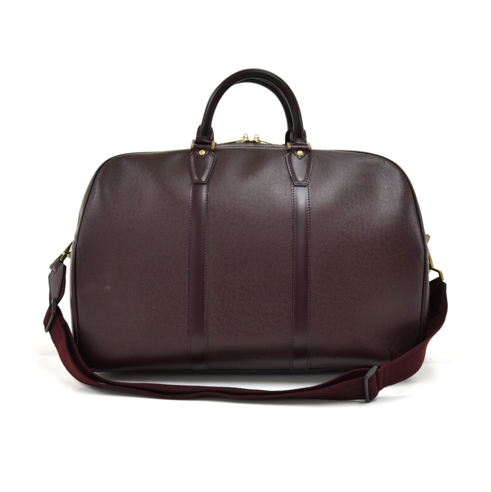 Louis Vuitton Burgundy Taiga Leather Cassiar Backpack 12lv1101 For Sale at  1stDibs