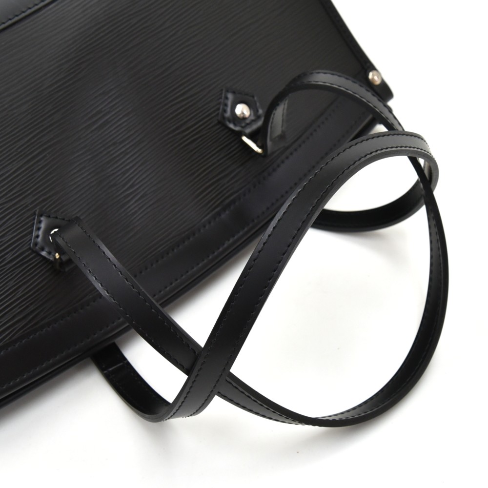 LOUIS VUITTON Shoulder Bag M59342 Madeleine GM Epi Leather Black