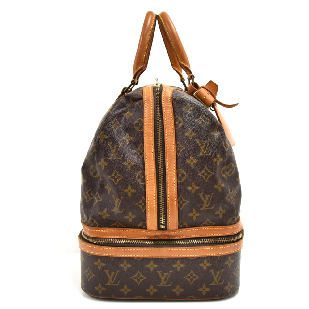 Louis Vuitton Monogram Sac Sport Duffle Bag 863328 at 1stDibs