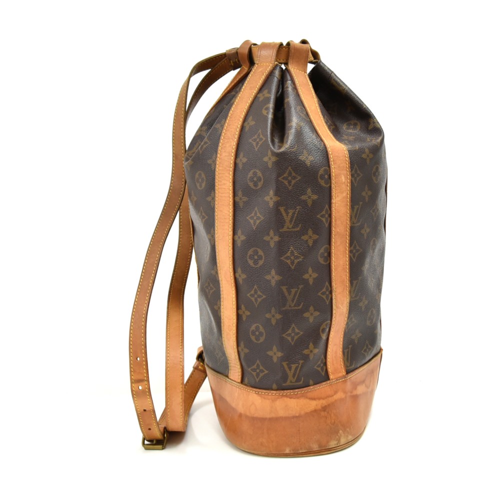 RARE Louis Vuitton LV Shoulder Bag Backpack Style Randonnee GM – frankiesVV