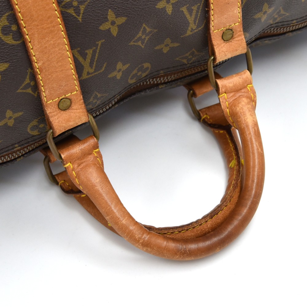 early 1980s Louis Vuitton keepall 45 - Fox + Cat Vintage