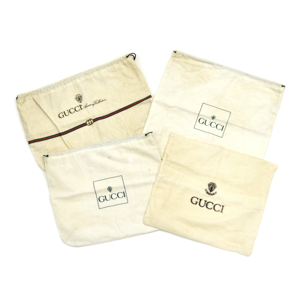 Gucci Vintage Gucci Cotton Dust bag 