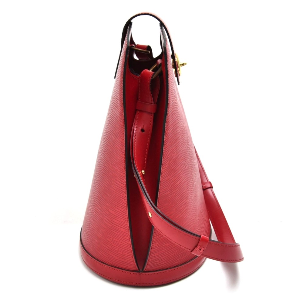 Louis Vuitton Cluny Red Leather ref.944122 - Joli Closet