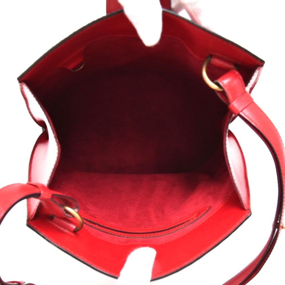 LOUIS VUITTON Epi Cluny Shoulder Bag Red M52257 LV Auth gt1083 Leather  ref.336338 - Joli Closet