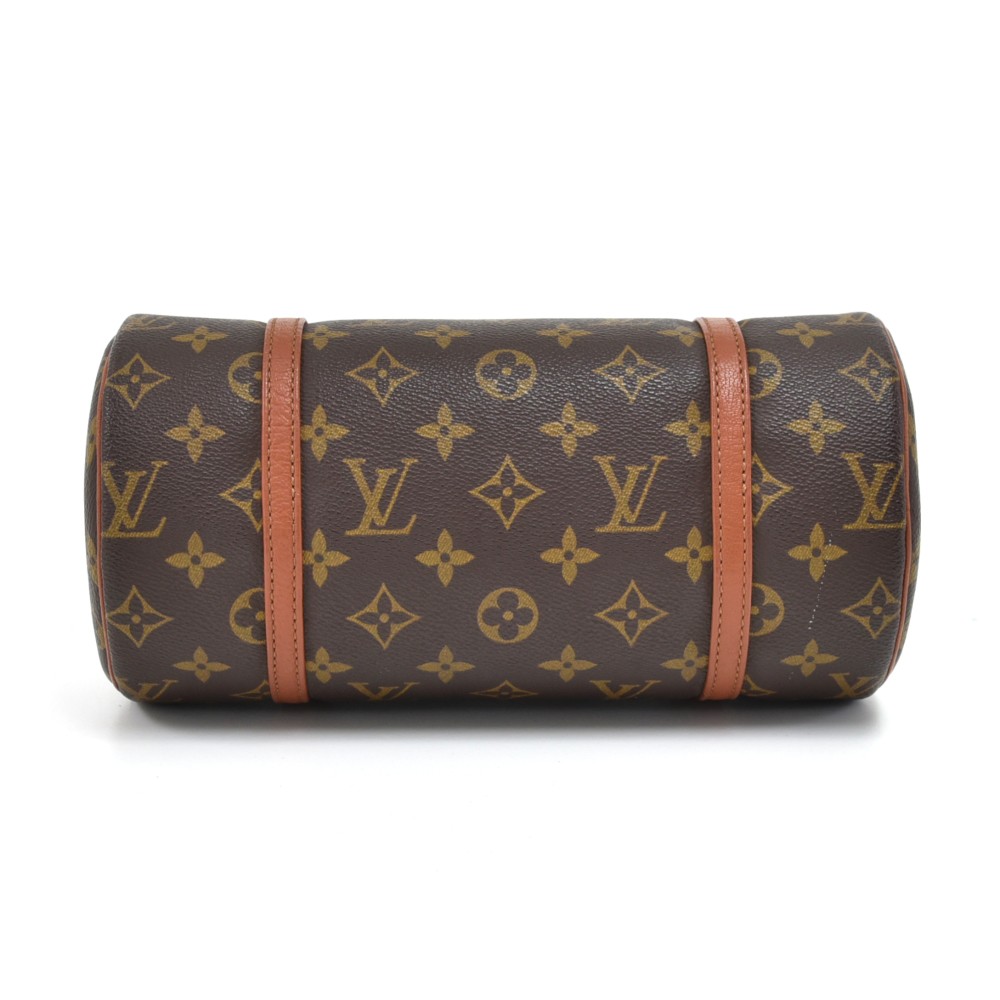 LV Papillon Brown Monogram Canvas with Leather and Gold Hardware #OKTR-3 –  Luxuy Vintage