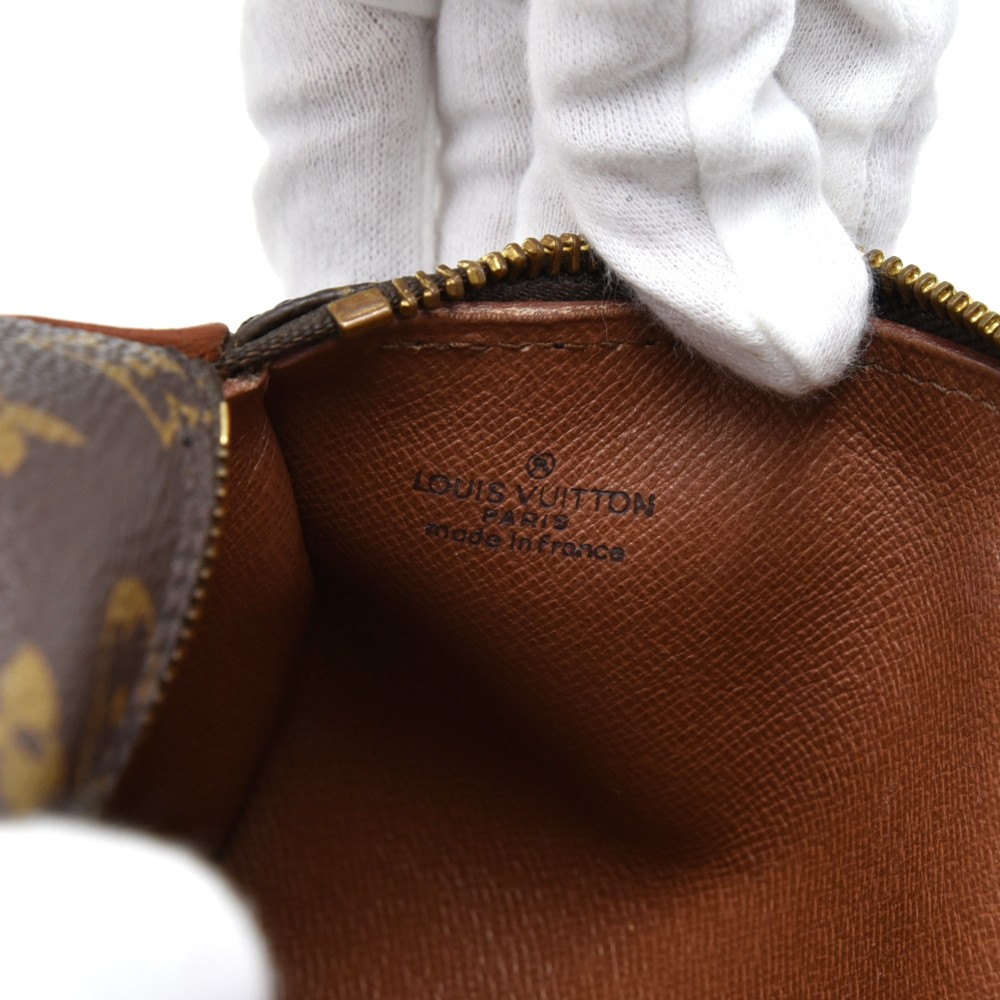 Papillon cloth handbag Louis Vuitton Brown in Cloth - 36714936