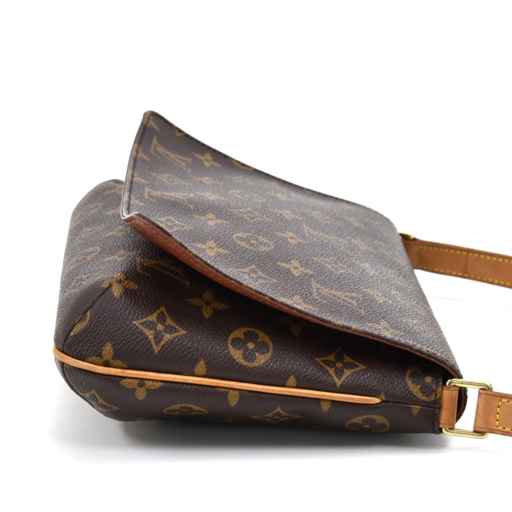 Louis Vuitton Classic Monogram Canvas Musette Tango PM Flap Bag, Lot  #75034