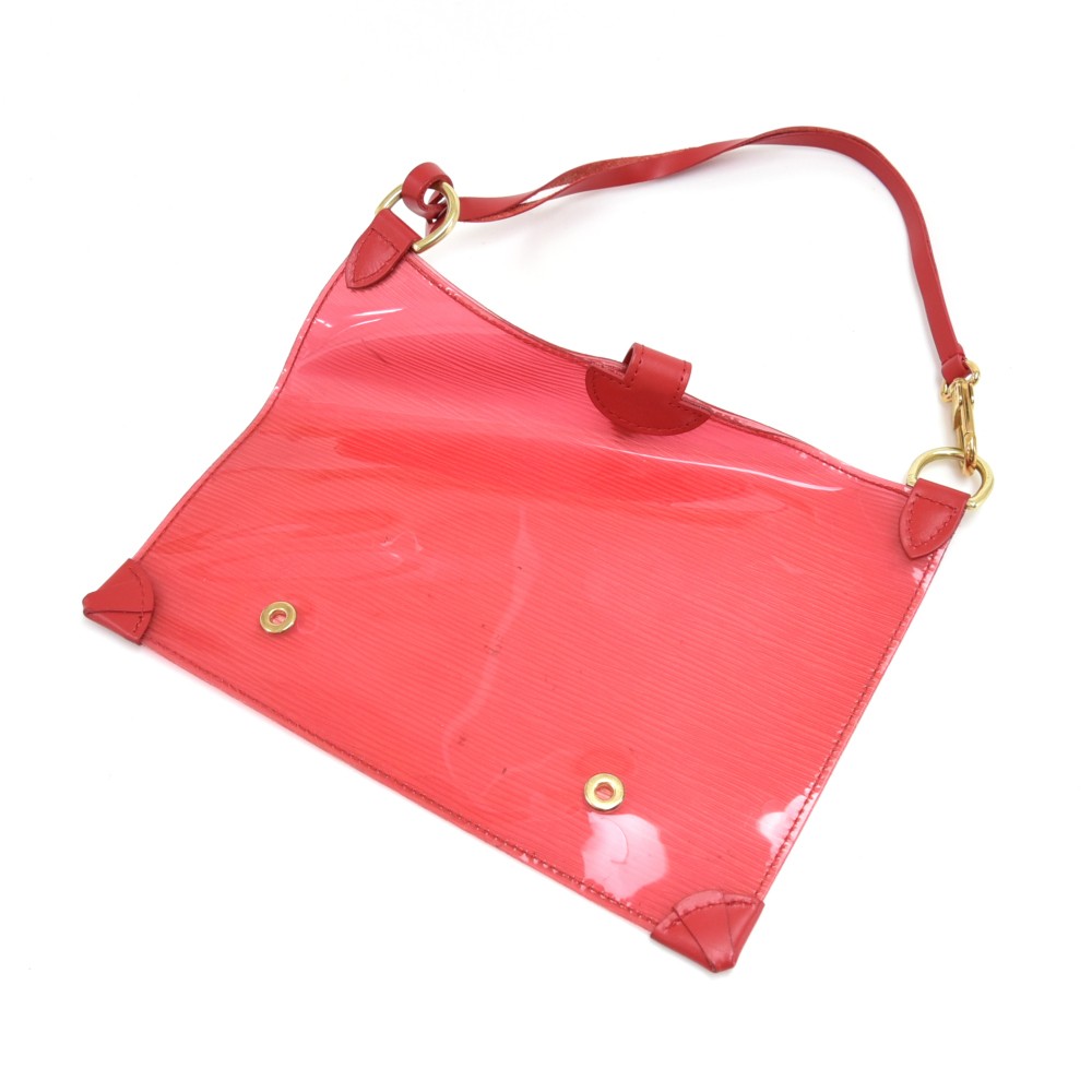 Louis Vuitton - Authenticated Beach Handbag - Polyamide Red for Women, Never Worn