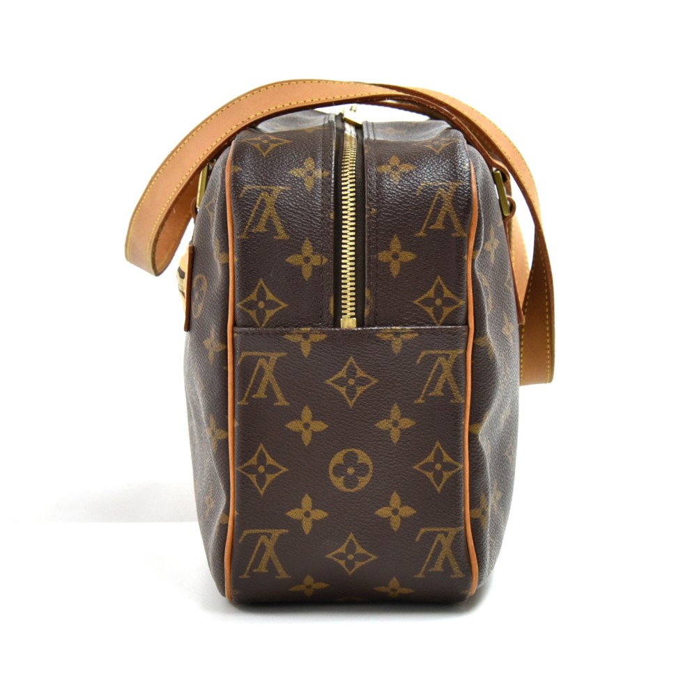 AUTHENTIC SECONDS on Instagram: Louis Vuitton Damier Ebene Canvas Leather  Belmont Gm Bag❣️