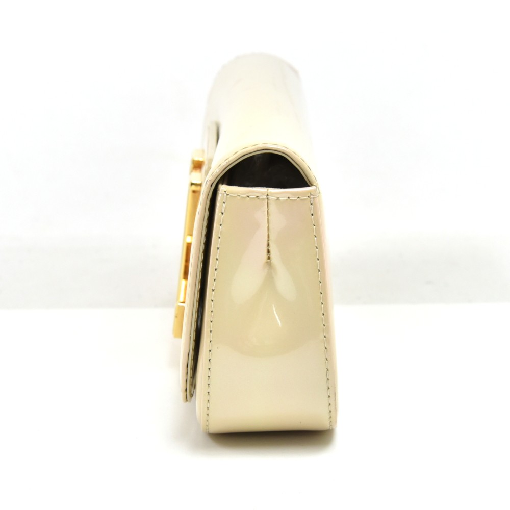 Louis Vuitton Sobe Grive Ivory Vernis Leather