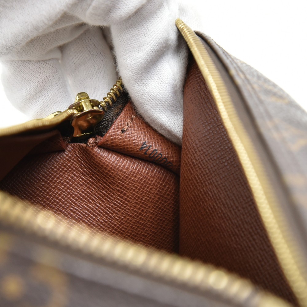 Louis Vuitton Boston Bag Papillon 26 Brown Monogram M51386 Canvas Leat
