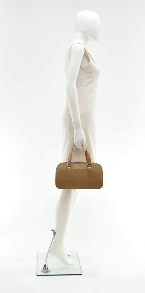 Tan Louis Vuitton Monogram Mat Shelton Handbag – Designer Revival