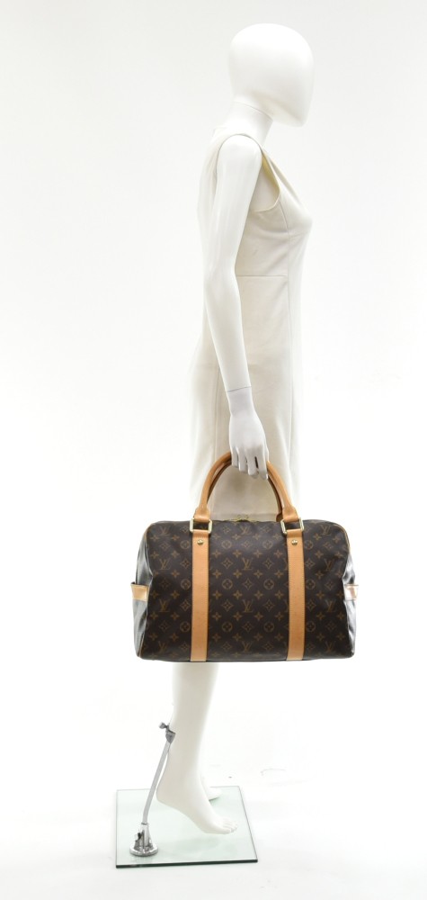 Louis Vuitton Monogram Canvas Cross Body Travel Bag LV-0916N-0020