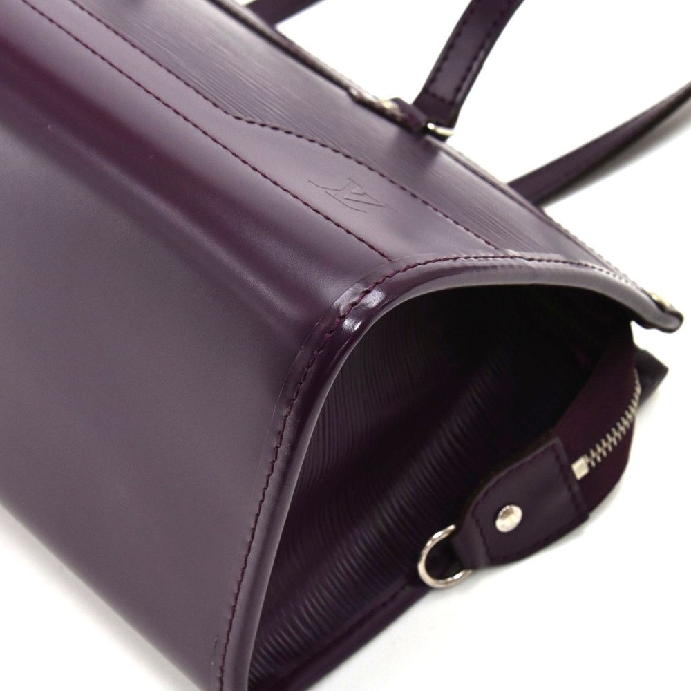 Louis Vuitton Cassis Purple Epi Leather Pont Neuf PM Bag. Excellent, Lot  #58283