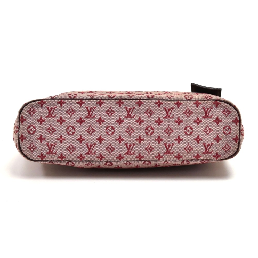 Red Louis Vuitton Monogram Mini Lin Lucille PM Handbag – Designer Revival