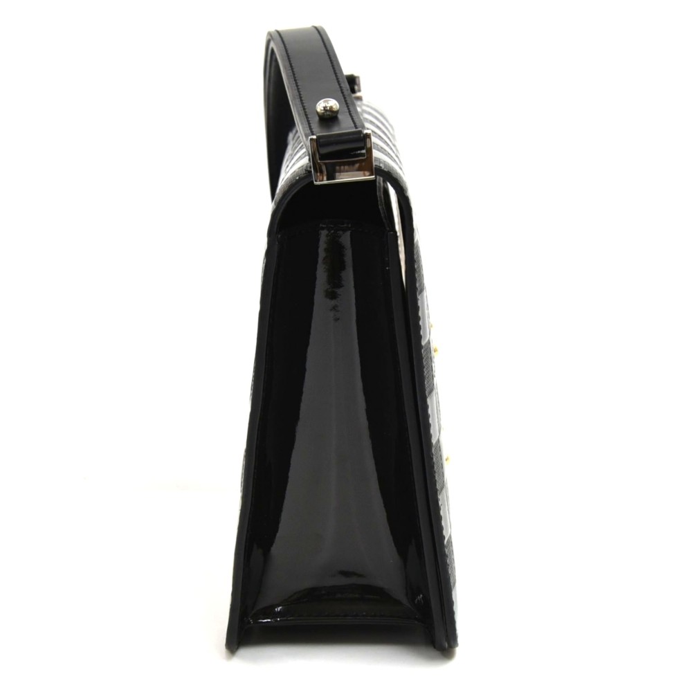 Louis Vuitton Black Damier Vernis Cabaret Club Leather Patent leather  ref.822999 - Joli Closet