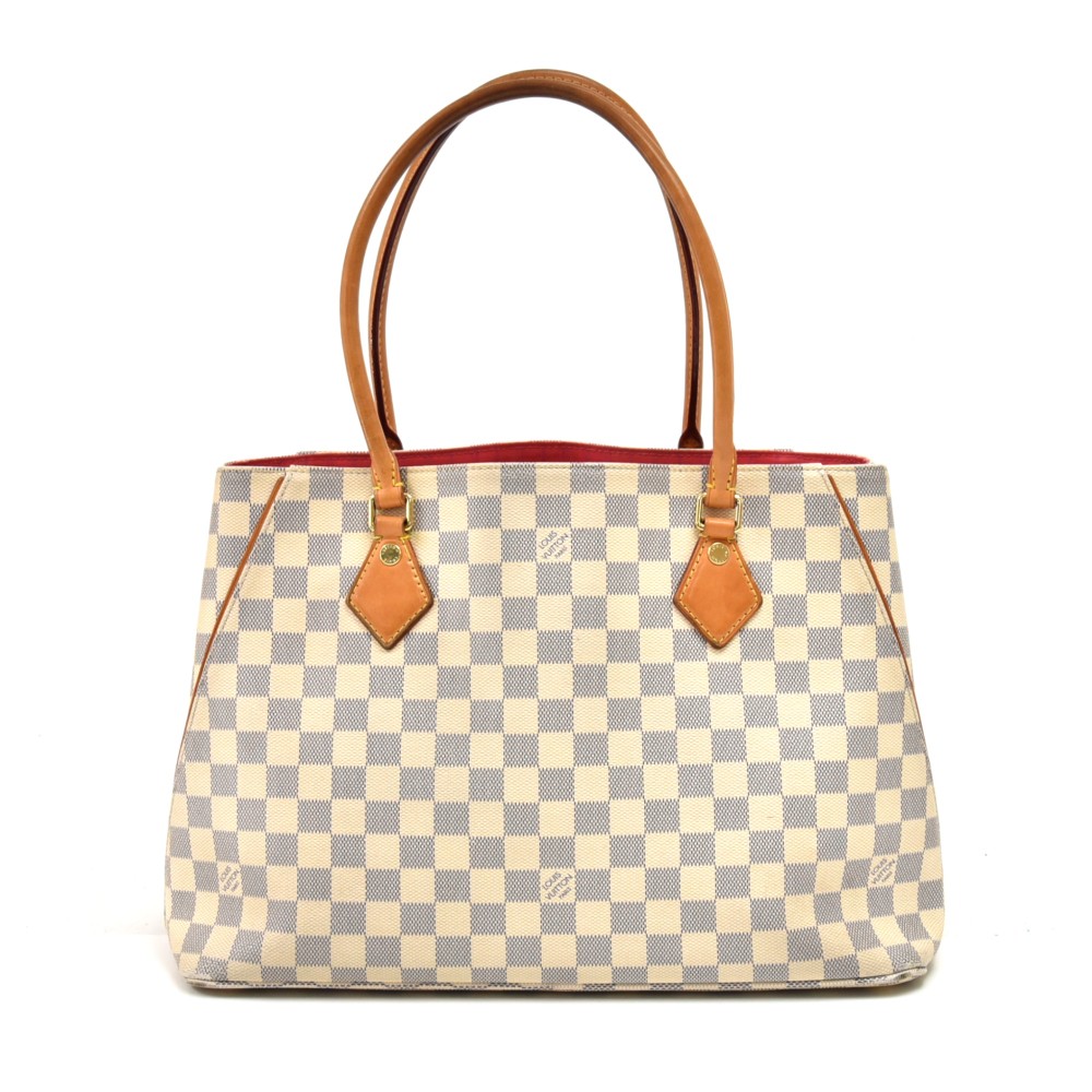 Authentic Louis Vuitton Damier Azur Calvi Shoulder Tote Bag – Paris Station  Shop