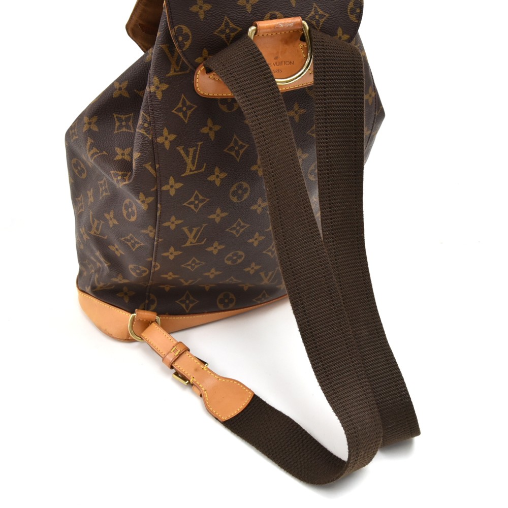 Louis Vuitton Montsouris GM Backpack Rucksack Bag Monogram – Timeless  Vintage Company