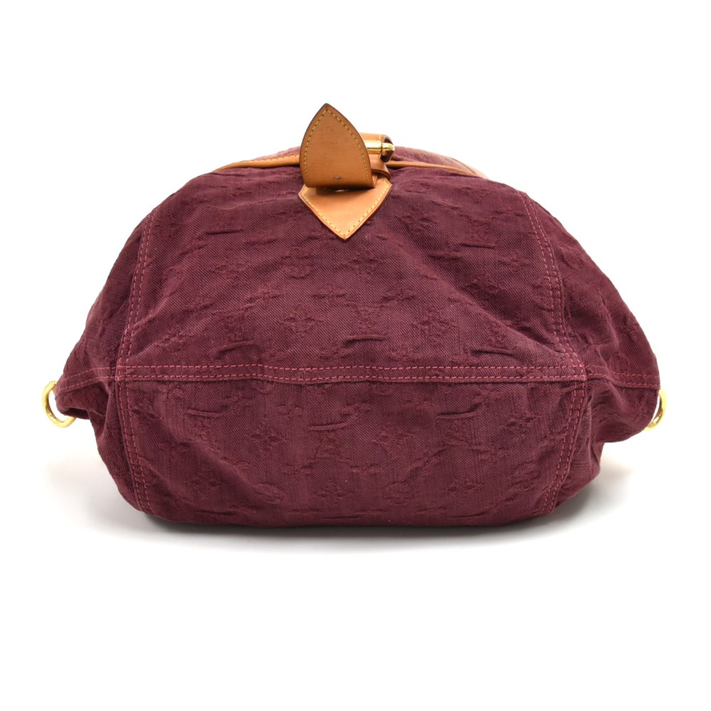 Louis Vuitton Limited Edition Rose Purple Monogram Denim Sunshine NM Bag -  Yoogi's Closet