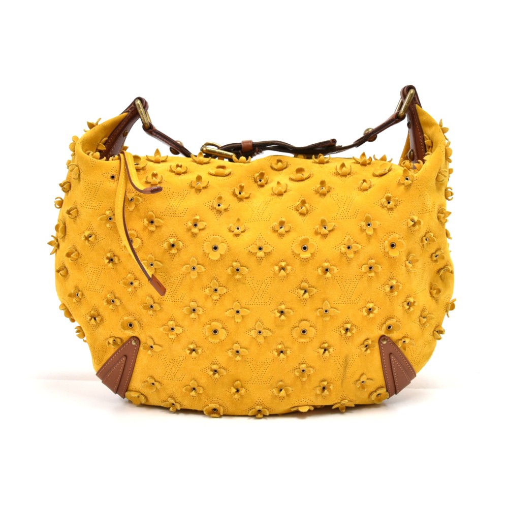 Louis Vuitton Onatah Yellow Suede ref.984950 - Joli Closet