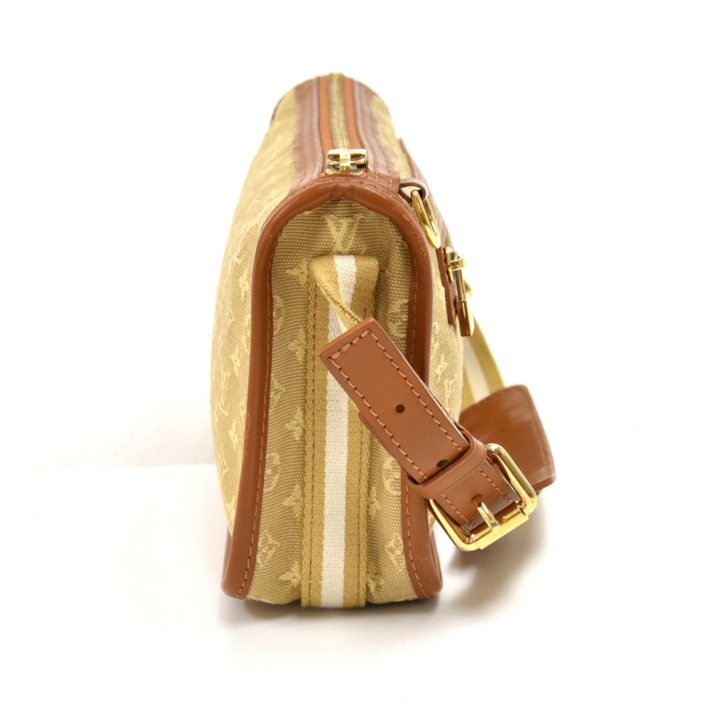Louis Vuitton Brown Monogram Mini Lin Sac Kathleen Leather Cotton  Pony-style calfskin Cloth ref.202480 - Joli Closet