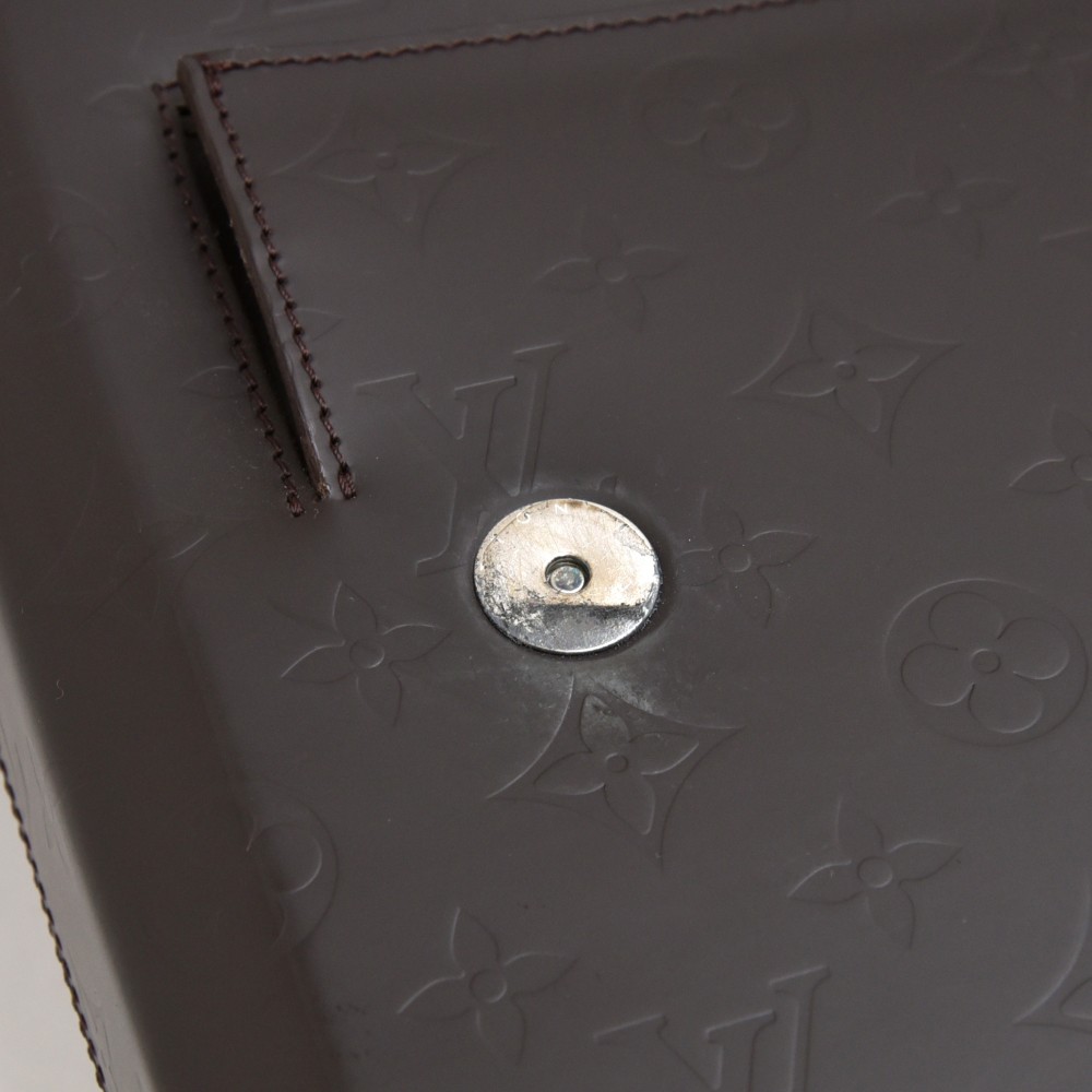 Louis Vuitton Fonzie Handbag Monogram Glace Leather