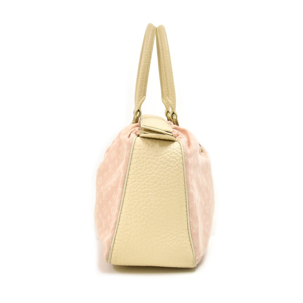 Louis Vuitton Limited Edition Poudre Ostrich Frame Speedy Bag
