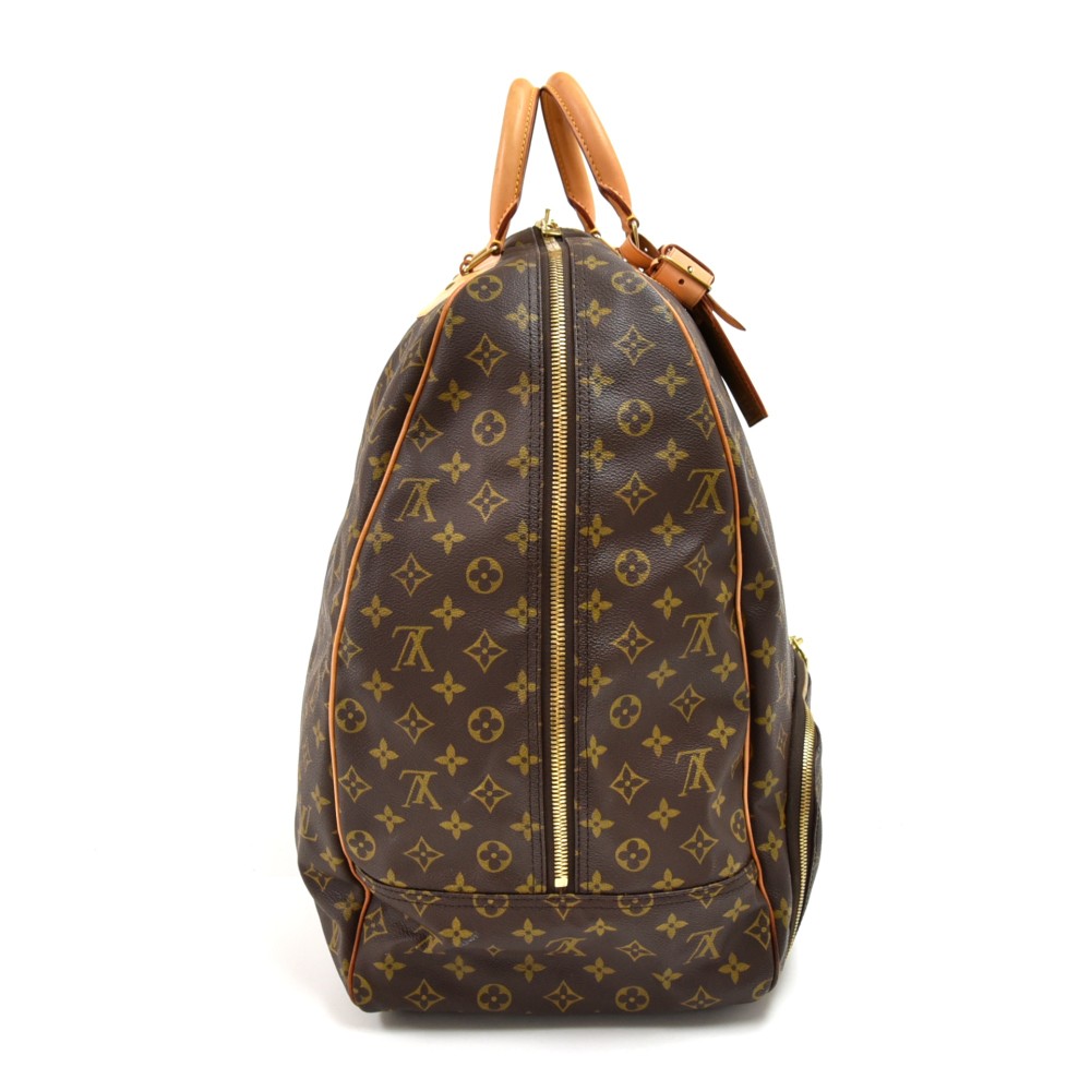 Evasion travel bag Louis Vuitton Brown in Synthetic - 37561820