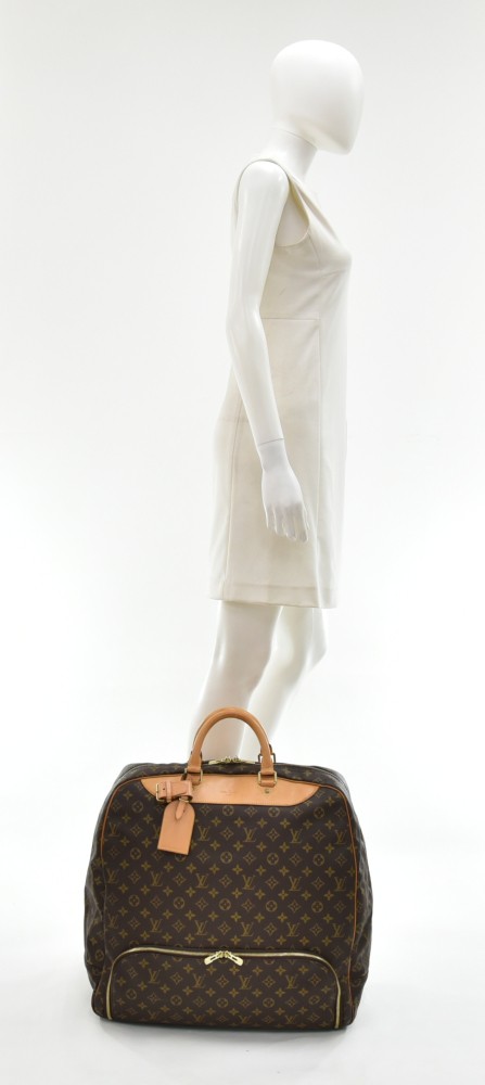 1009. Louis Vuitton Monogram Canvas Evasion Travel Bag Monogram Canvas MM -  February 2021 - ASPIRE AUCTIONS