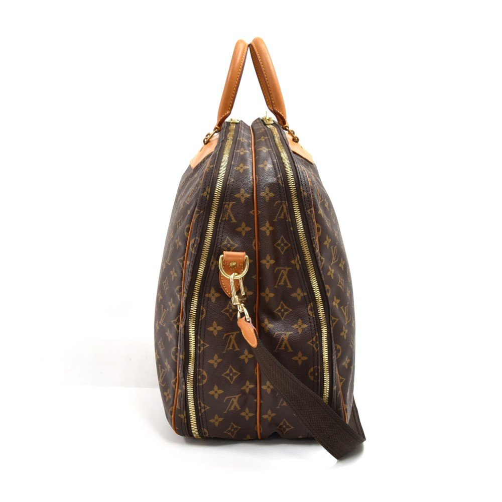 AUTHENTIC Louis Vuitton Monogram Canvas Alize 2 Poches Travel Bag MSRP  $2,090