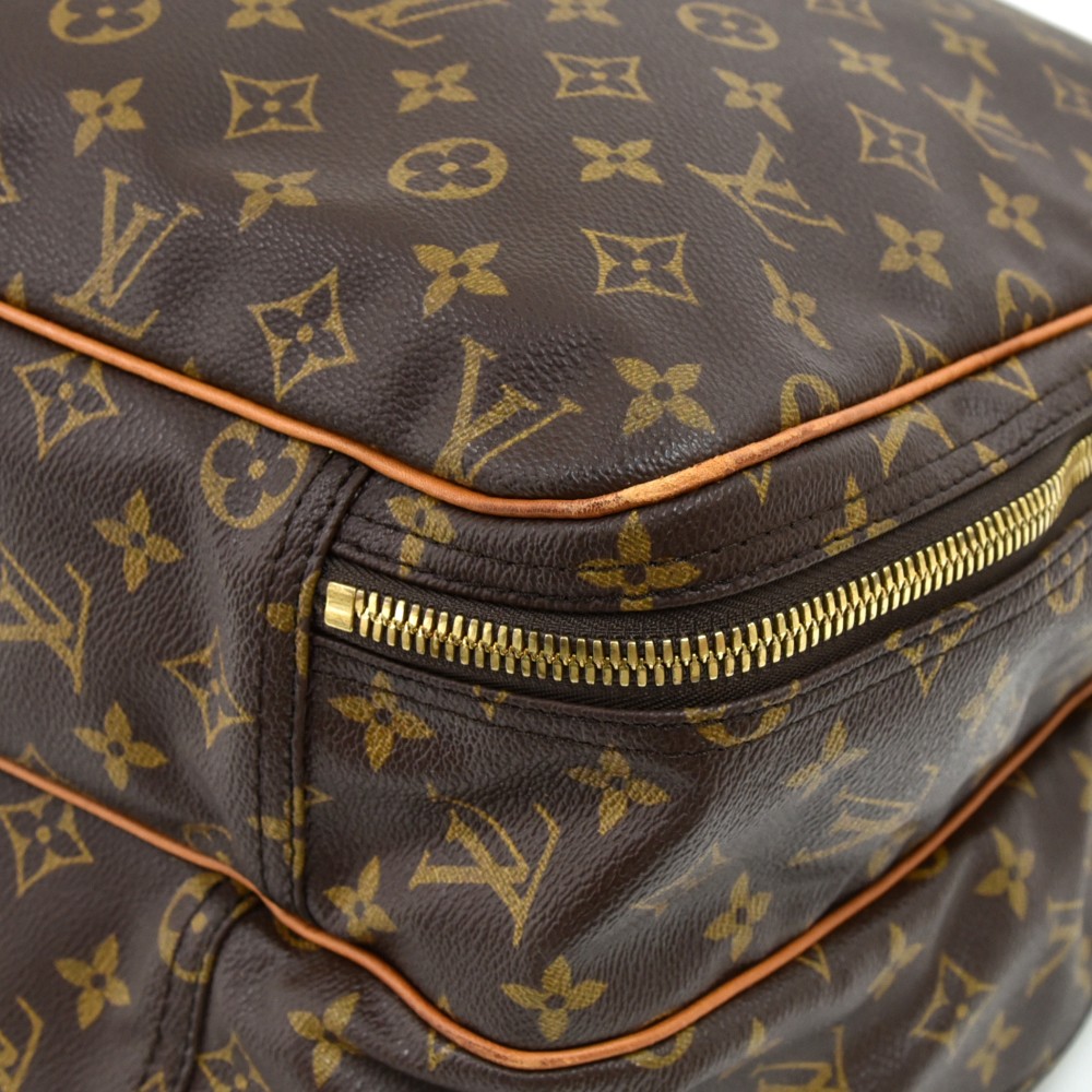Brown Louis Vuitton Monogram Alize 2 Poches Travel Bag – RvceShops Revival
