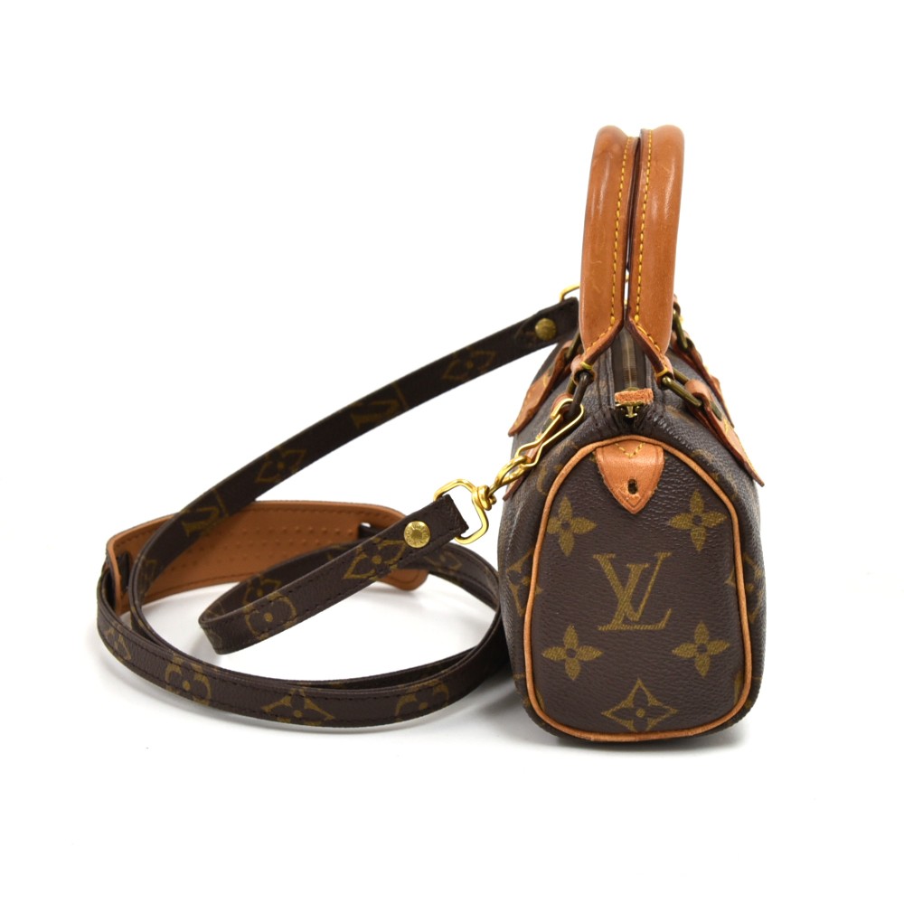 Louis Vuitton Monogram Mini Sac HL Speedy Bag For Sale at 1stDibs
