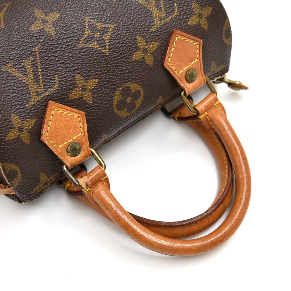Louis Vuitton Monogram Mini Sac HL Speedy Bag For Sale at 1stDibs