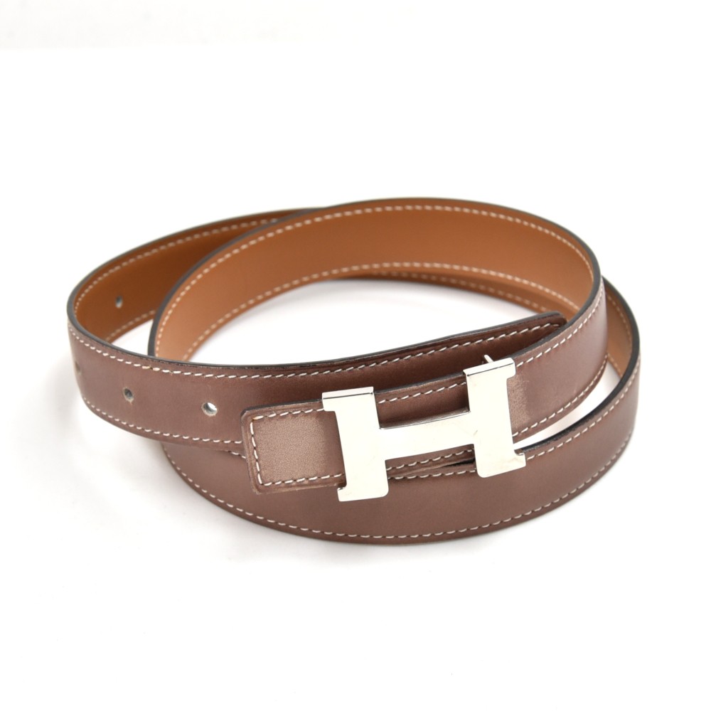 brown h belt