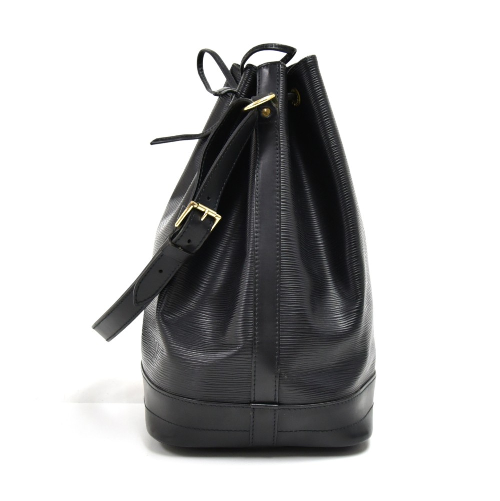 1990 Louis Vuitton Black Epi Leather Noe Bag Gm Retail $2200 For Sale at  1stDibs