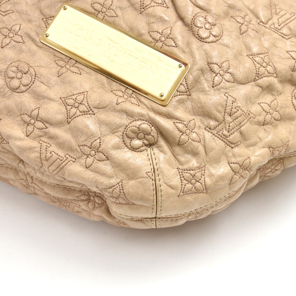 Louis Vuitton Ecru Monogram Leather Limited Edition Olympe Nimbus GM Bag Louis  Vuitton