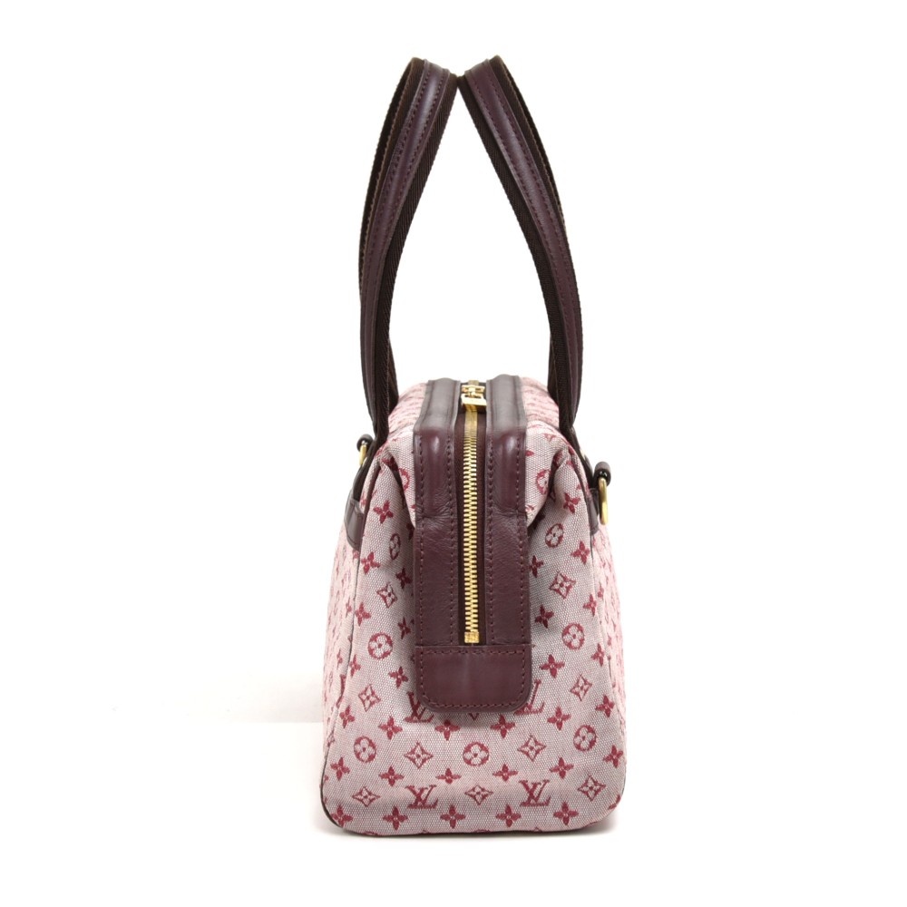 Louis+Vuitton+Josephine+Top+Handle+Bag+PM+Cherry+Canvas for sale