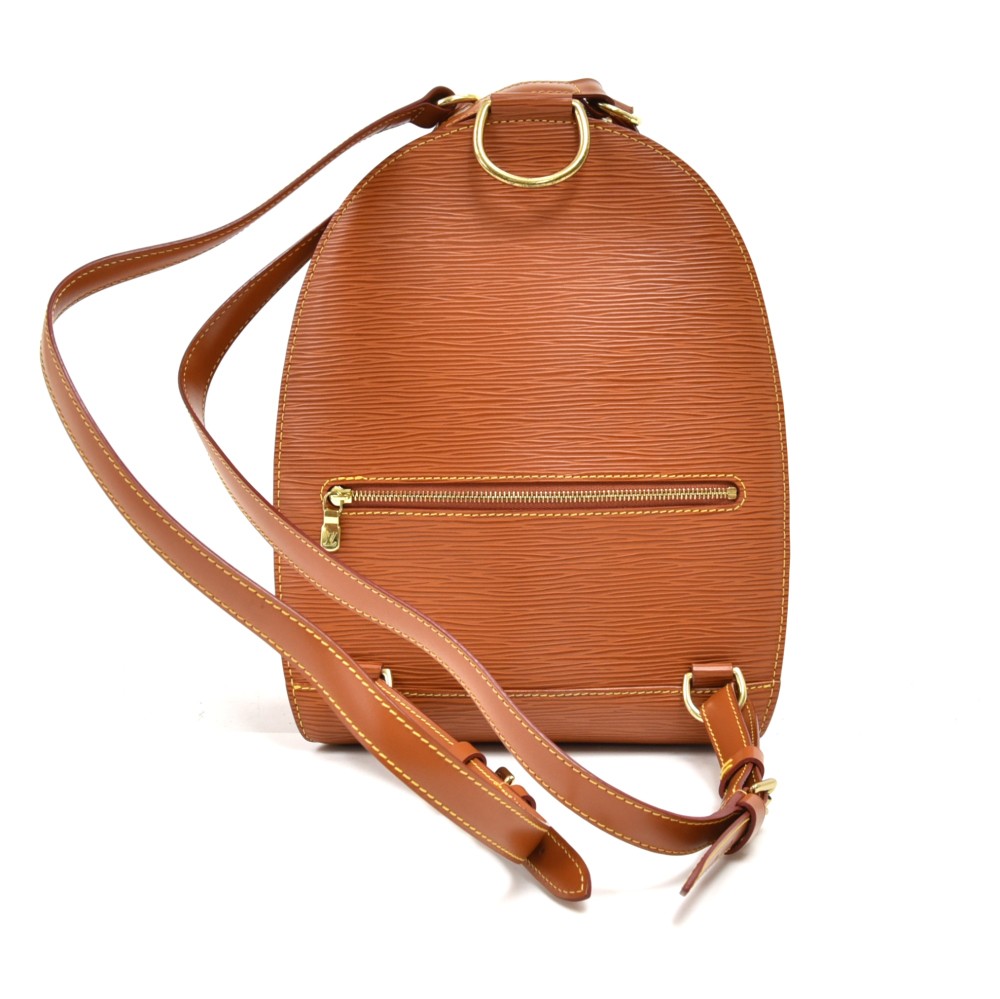 Mabillon leather backpack Louis Vuitton Brown in Leather - 32337844