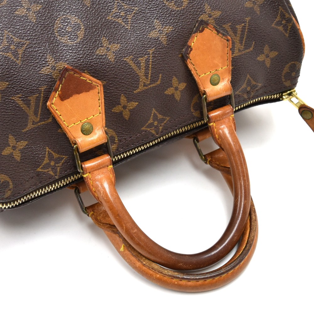 The Star Of The Auction! Authentic LOUIS VUITTON SPEEDY 25
