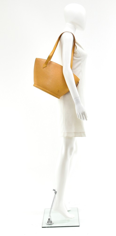 Louis Vuitton, Bags, Louis Vuitton Saint Jacques M52269 Shopping Epi Yellow  Shoulder Bag 1585
