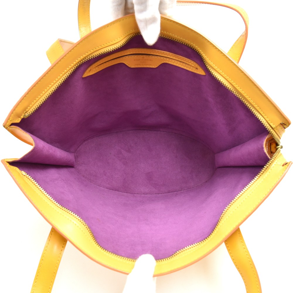 Louis Vuitton Vintage Yellow Epi Saint Jacques PM Bag at the best price