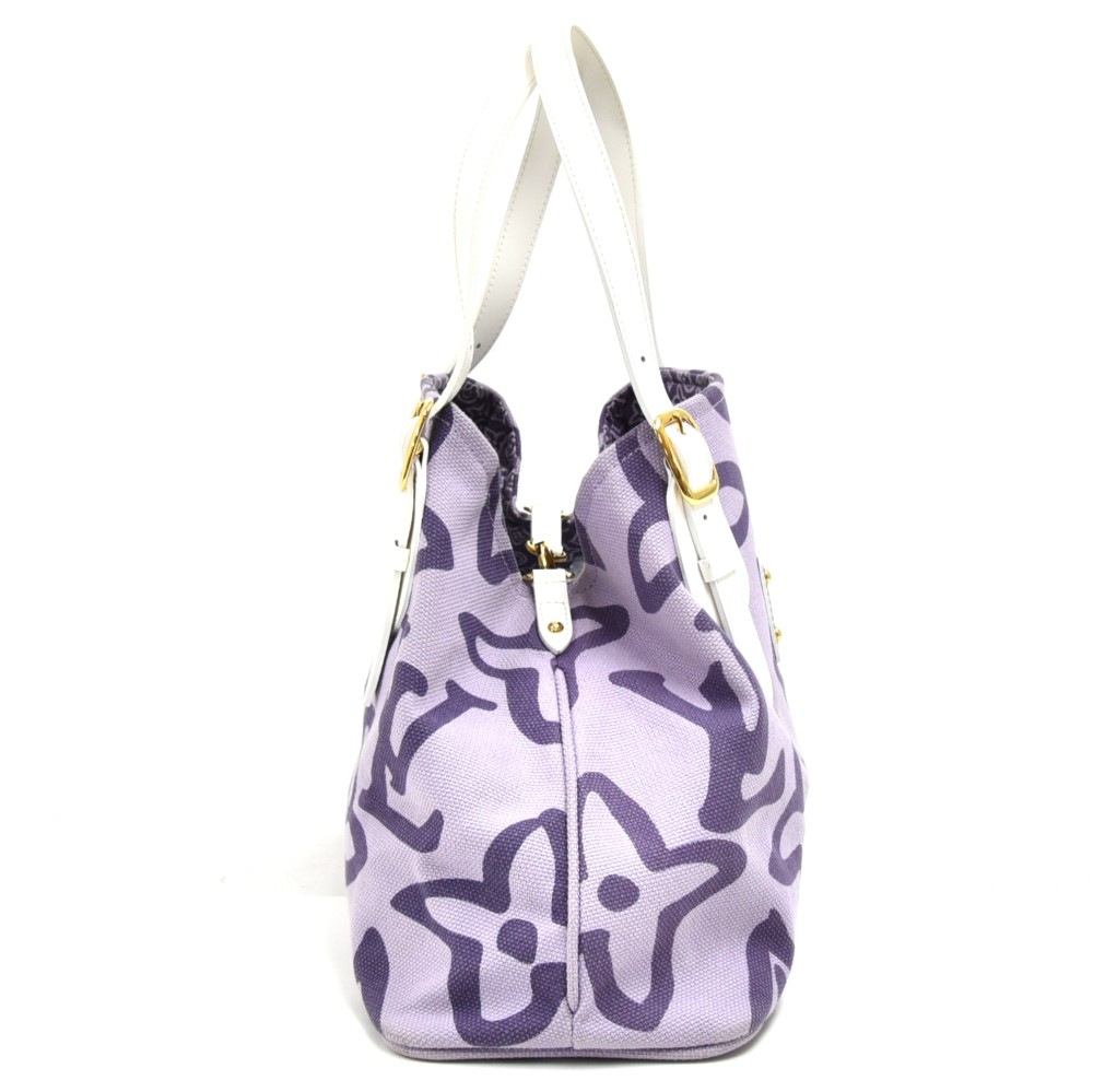 Purple Louis Vuitton Monogram Tahitienne Cabas PM Tote Bag – Designer  Revival