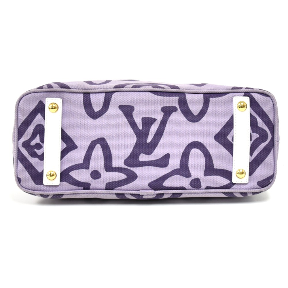 LOUIS VUITTON Tote Bag M95680 Tai Sienne PM canvas purple purple Women –