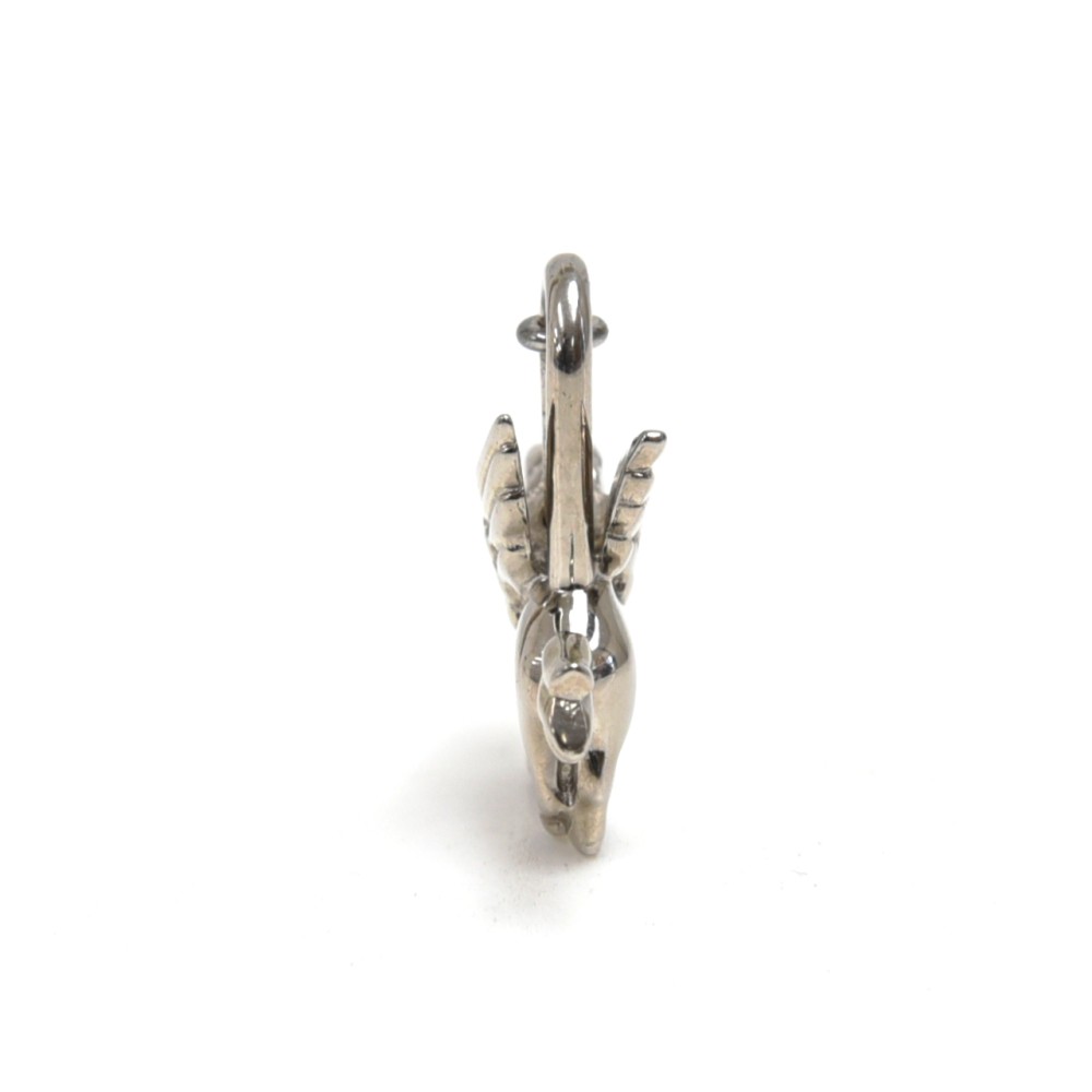 Hermès Vintage Palladium Plated Elephant Cadena Lock Charm, 1997 Available  For Immediate Sale At Sotheby's