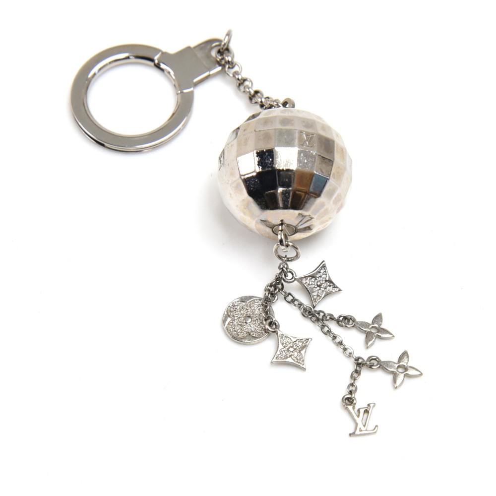 Repurposed Louis Vuitton Disco Ball Charm Belt/Necklace